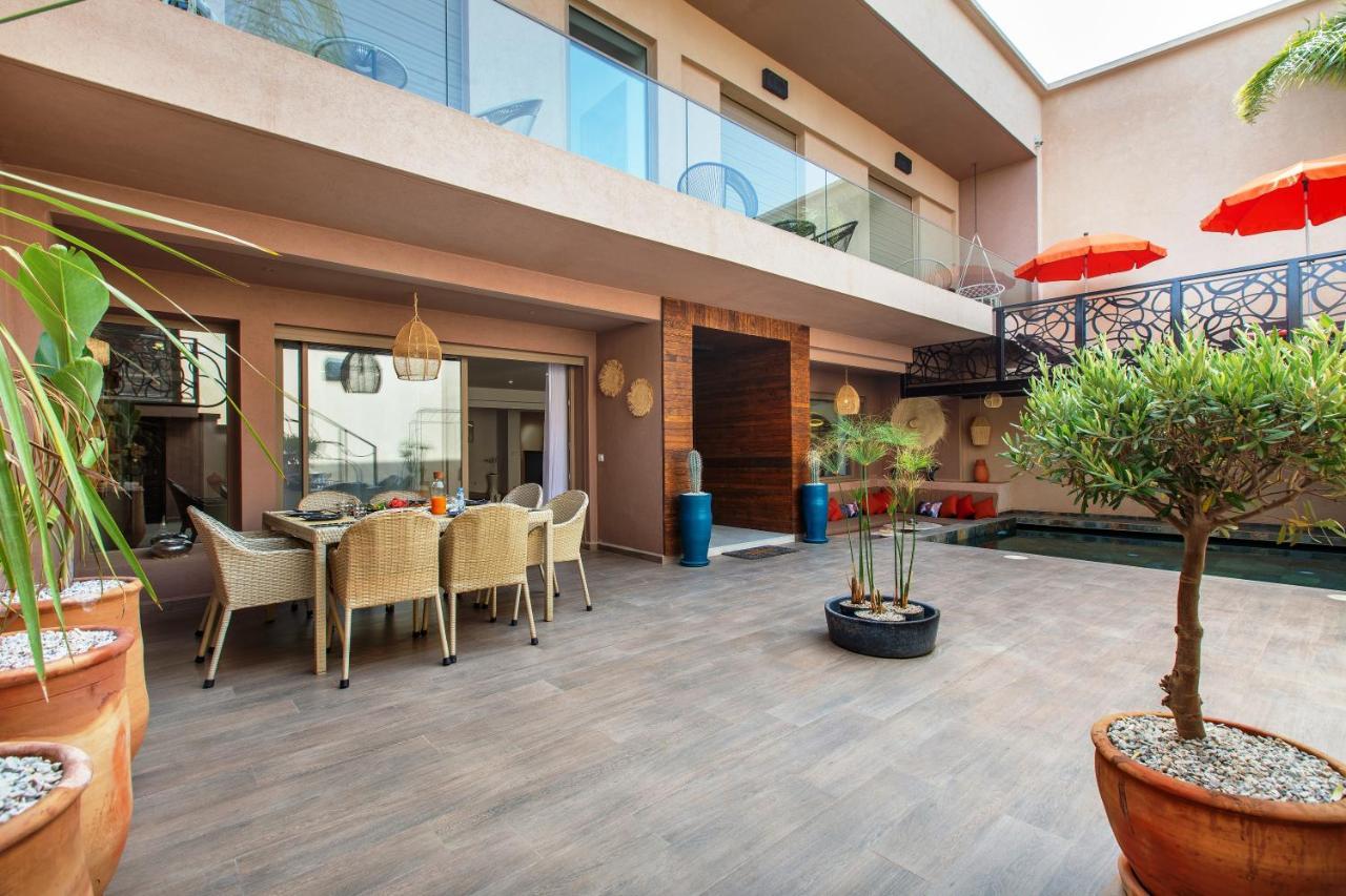 Villa Serenity & Spa - Breakfast มาร์ราเกช ภายนอก รูปภาพ