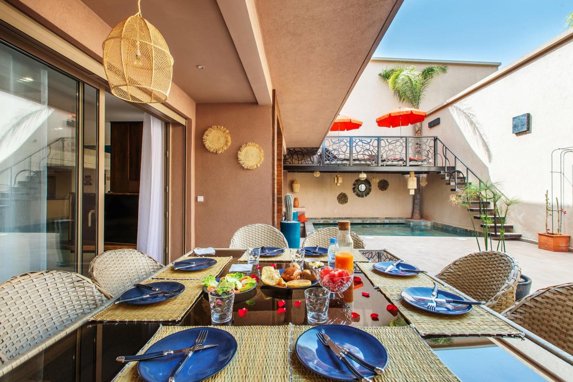 Villa Serenity & Spa - Breakfast มาร์ราเกช ภายนอก รูปภาพ